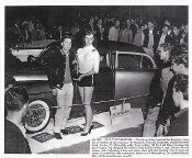 LeRoy's 1949 Plymouth entered in the Oakland Roadster receives first place award 'Best of Show'. Car was designed and built by LeRoy mid 1950. LeRoy's 1949 Plymouth entered in the Oakland Roadster receives first place award 'Best of Show'. Car was designed and built by LeRoy mid 1950.