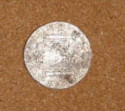 Silver coin found during a normal dive in St. Maarten waters. The date can still be seen 1793. Silver coin found during a normal dive in St. Maarten waters. The date can still be seen 1793.