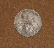 Silver coin found during a normal dive in St. Maarten waters. The date can still be seen 1793. Silver coin found during a normal dive in St. Maarten waters. The date can still be seen 1793.